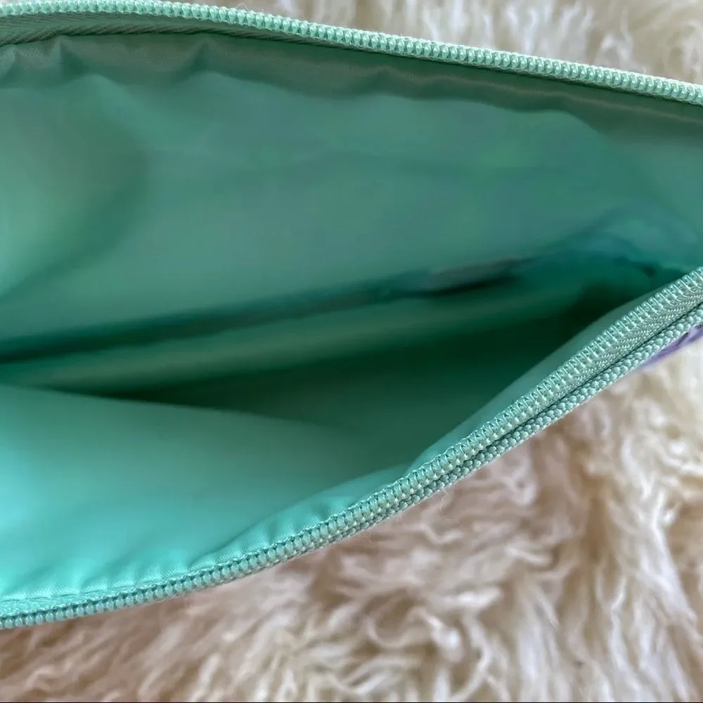 Jonathan Adler for Clinique large Cosmetics Bag Swirl Pattern